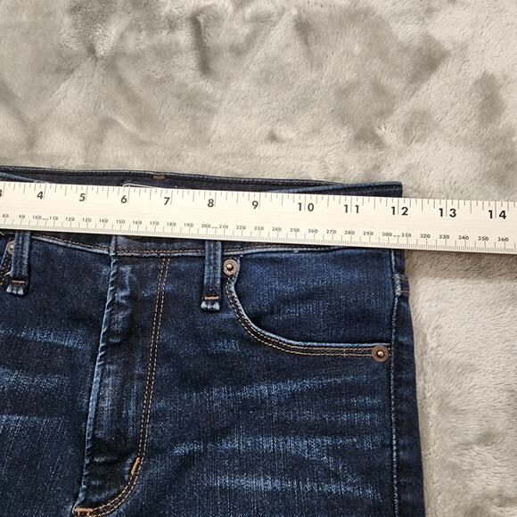 Abercrombie & Fitch Jeans Womens 24/00S Dark Wash Simone High Rise Super Skinny - Picture 10 of 14